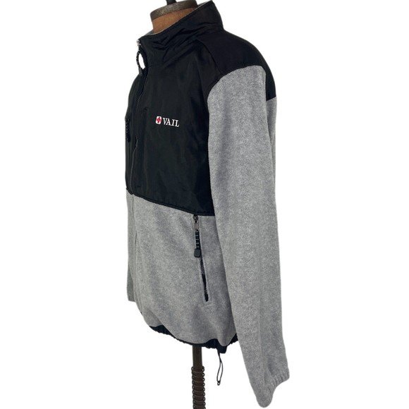 VAIL Spring Mountain Fleecewear Co. Adult L Zip-Up Jacket 4-Pockets - Picture 4 of 5